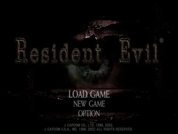 Resident Evil (Disc 1) screen shot title